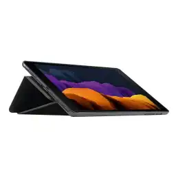 Mobilis Origine - Étui à rabat pour tablette - cuir artificiel - noir - 8.7" - pour Samsung Galaxy Tab A7 Lite (048047)_2